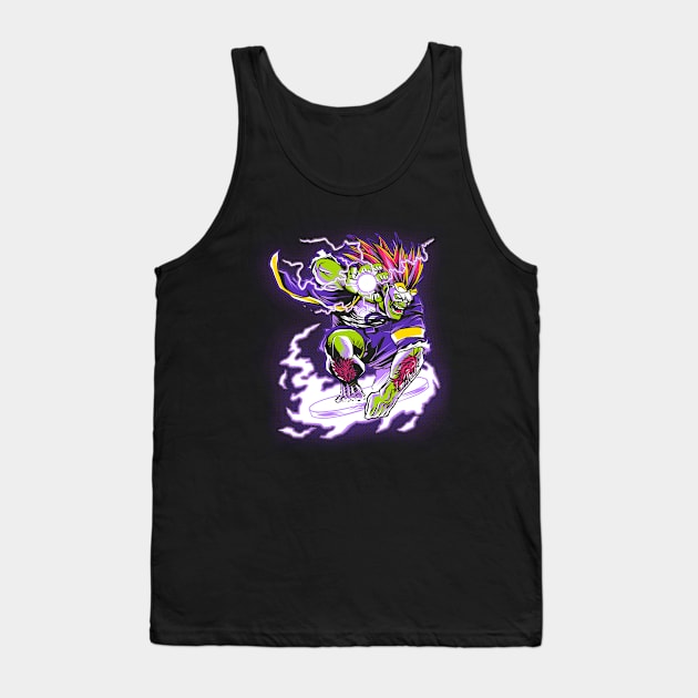 Static Fighter Tank Top by RedBug01